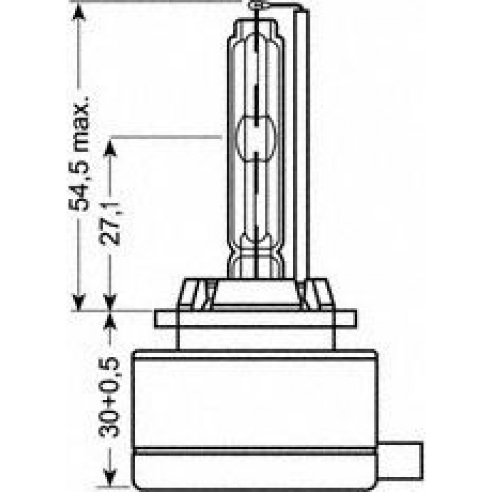 66140-FS OSRAM ЛАМПА D1S__ 35W PK32d-2 FS XENARC