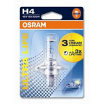 64193ULT-BLI OSRAM ЛАМПА H4 60/55W 12V P43T BLI ULTRALIFE 
