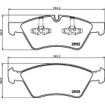 2392201 TEXTAR Гальмівні колодки до дисків 