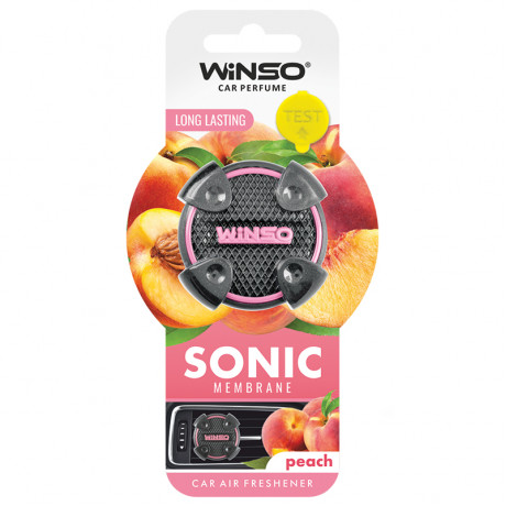 Освіжувач повітря Sonic, мембранний на дефлектор - Peach (18шт./ящ.)