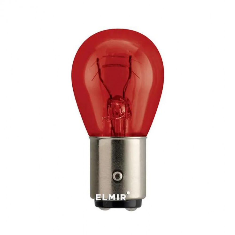 BREVIA Автолампа  PR21/5W 12V 21/5W BAW15d RED blister 2шт. (10/250 шт.)