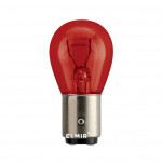 BREVIA Автолампа  PR21/5W 12V 21/5W BAW15d RED blister 2шт. (10/250 шт.) 