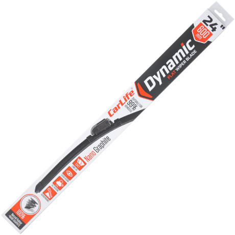 CARLIFE  Щітка склоочисника безкаркасна DYNAMIC 24/600 мм (1шт)