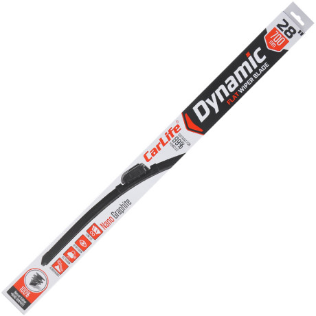CARLIFE  Щітка склоочисника безкаркасна DYNAMIC 28/700 мм (1шт)