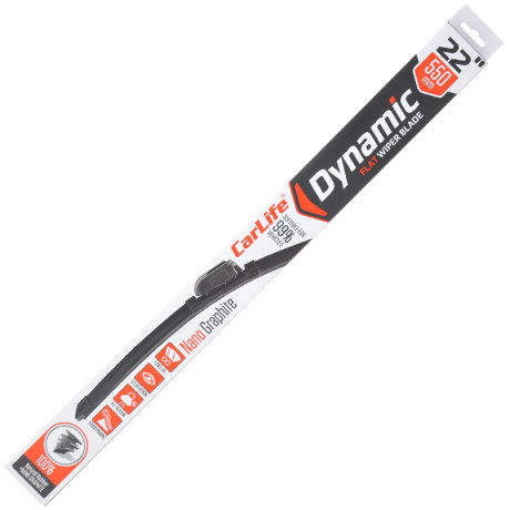 CARLIFE  Щітка склоочисника безкаркасна DYNAMIC 22/550 мм (1шт)
