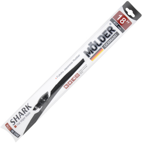 MOLDER Щітка склоочисника безкаркасна SHARK 18/450 мм (10/60)