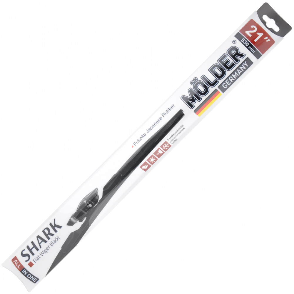 MOLDER Щітка склоочисника безкаркасна SHARK 21/530 мм (10/60)