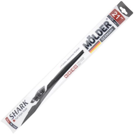 MOLDER Щітка склоочисника безкаркасна SHARK 21/530 мм (10/60)