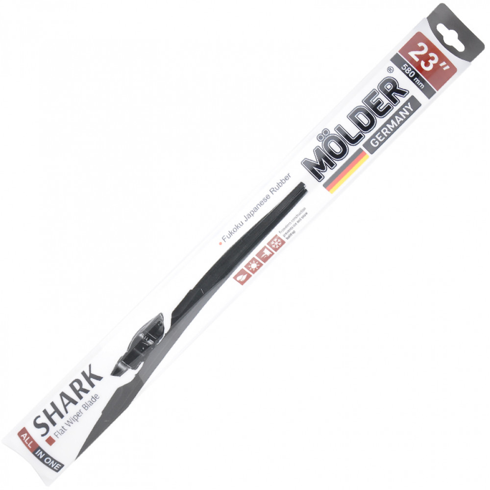 MOLDER Щітка склоочисника безкаркасна SHARK 23/580 мм (10/60)