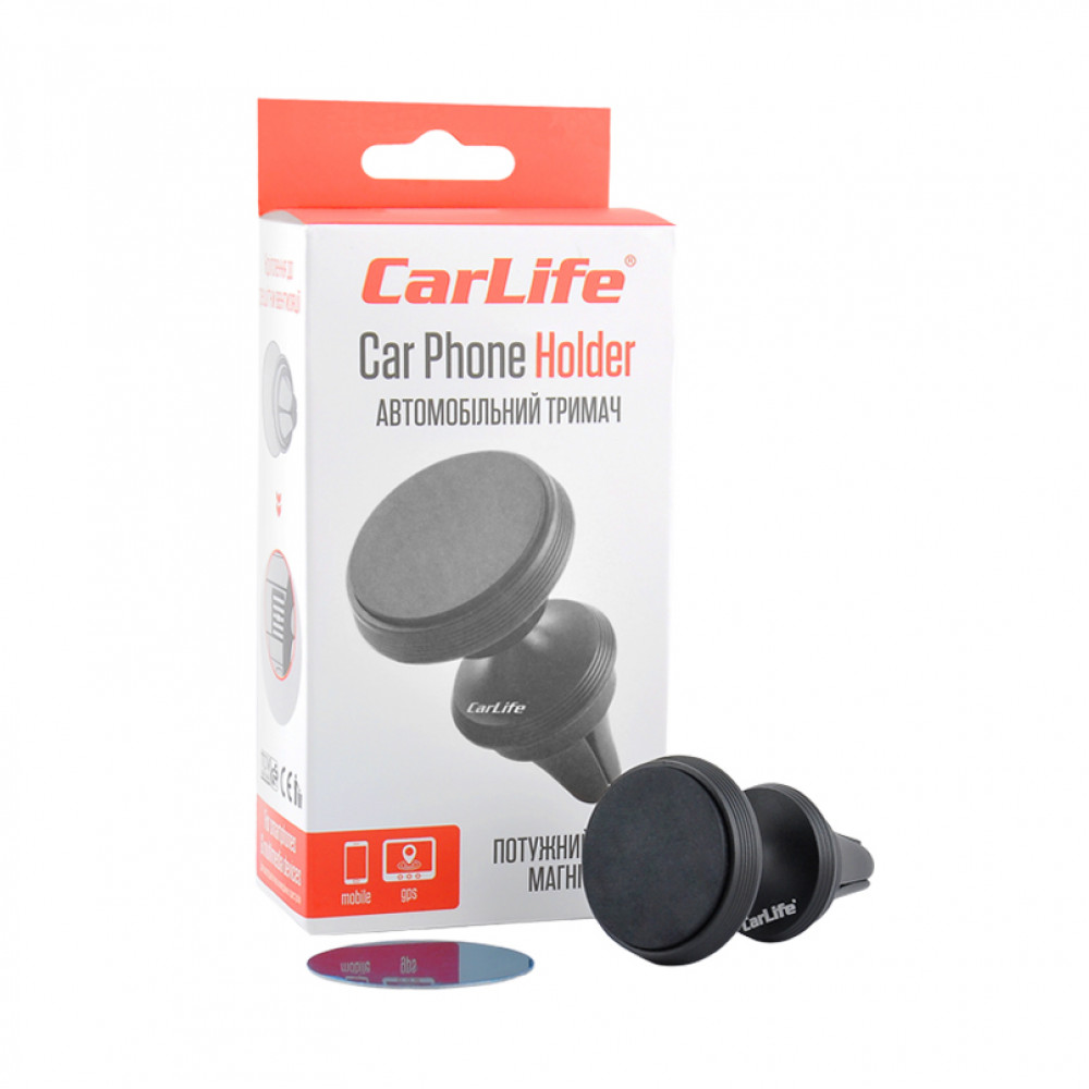 CARLIFE Тримач мобільного телефону,автомобільний ,магнітний на дефлектор(200шт./ящ.)