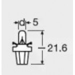2721MF-UNV OSRAM ЛАМПА 12V 1,20 W B8.5d FS STANDARD 