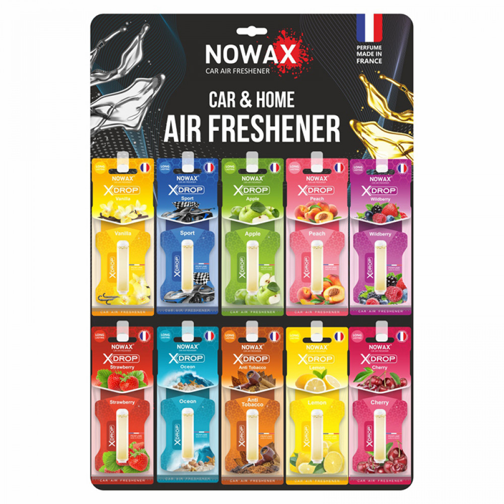 NOWAX MIX №1 ароматизаторів повітря Nowax X Drop (30шт.)