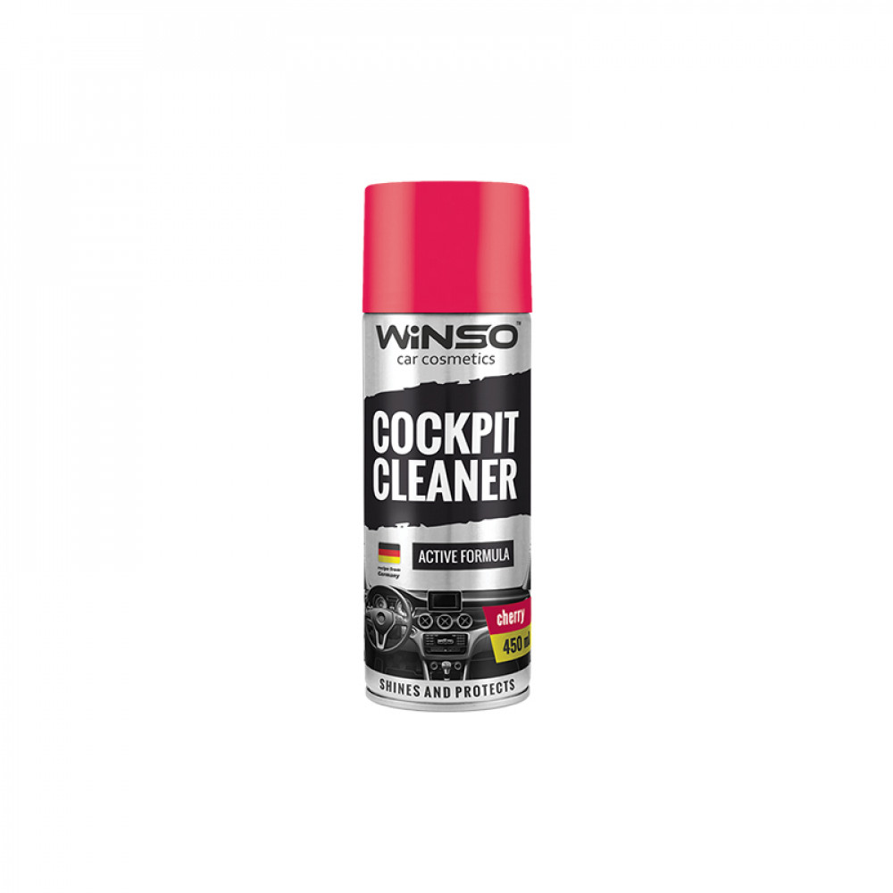 Поліроль для панелі приладів WINSO Cockpit Cleaner 450ml, вишня (12шт/ящ)