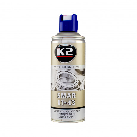 K2 LT43 Syntetic chain oil  400ML Мастильний спрей для підшипників (аерозоль) NEW х12