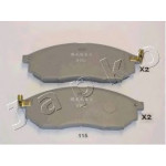 50115 JAPKO-Колодки гальмівні дискові передні 