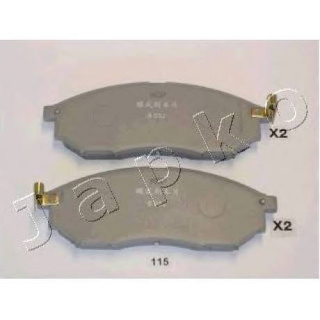50115 JAPKO-Колодки гальмівні дискові передні