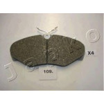 50109 JAPKO-Колодки гальмівні дискові передні 