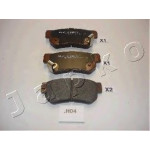 51H04 JAPKO-Колодки гальмівні дискові задні 