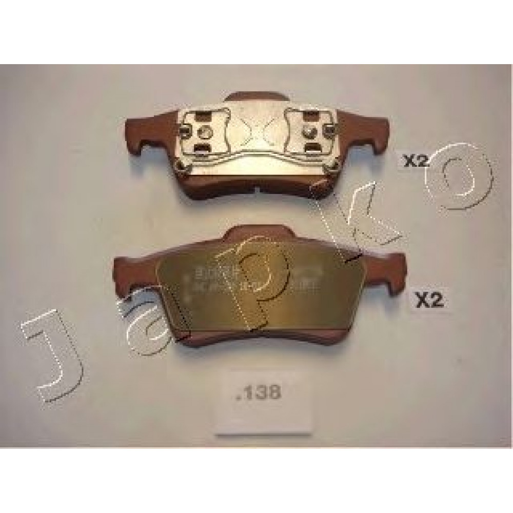 51138 JAPKO-Колодки гальмівні дискові задні