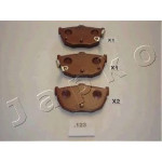 51123 JAPKO-Колодки гальмівні дискові задні (syst-MAN) 