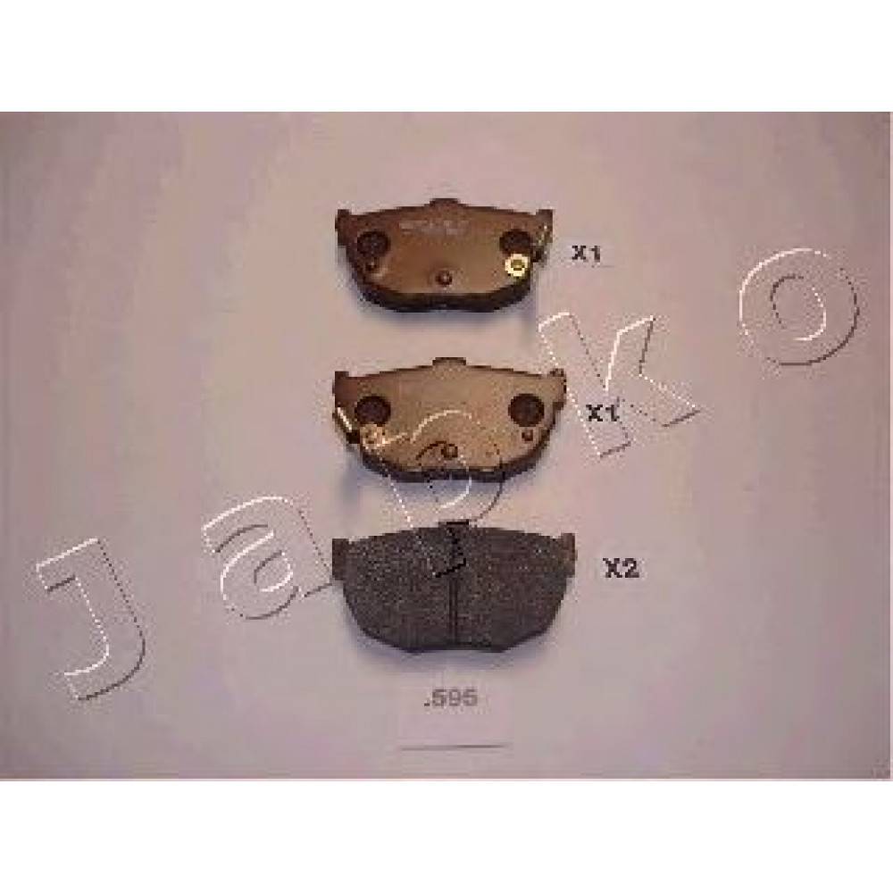 51595 JAPKO-Колодки гальмівні дискові
