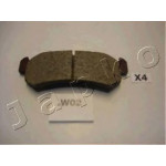 51W02 JAPKO-Колодки гальмівні дискові 