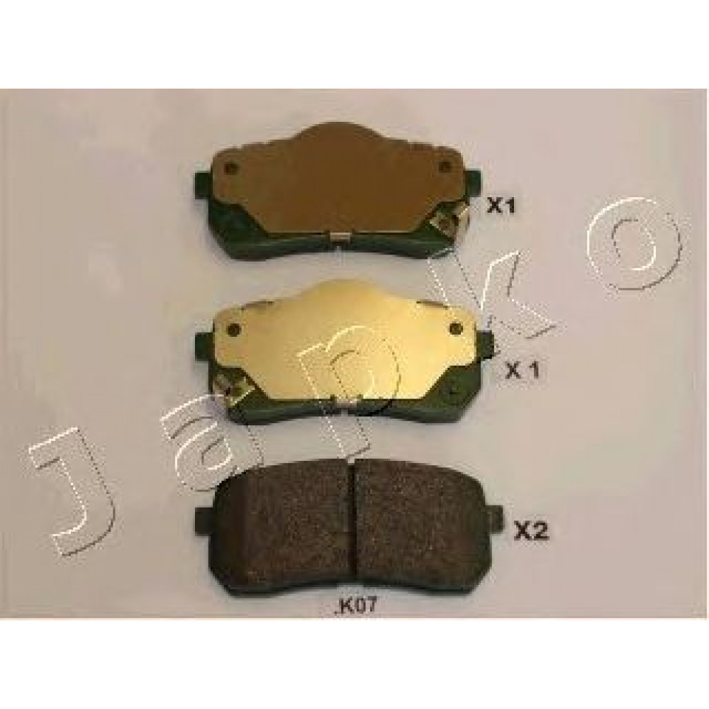 51K07 JAPKO-Колодки гальмівні дискові
