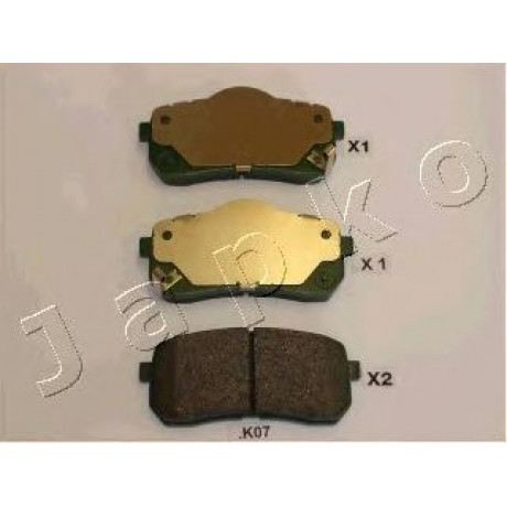 51K07 JAPKO-Колодки гальмівні дискові