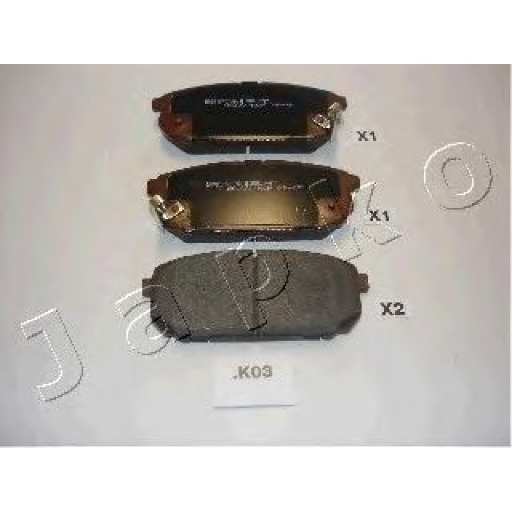 51K03 JAPKO-Колодки гальмівні дискові