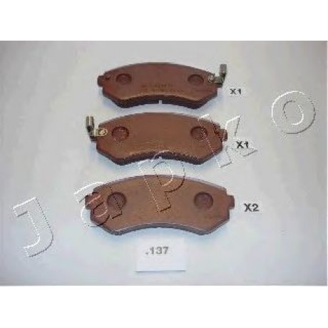 51137 JAPKO-Колодки гальмівні дискові задні