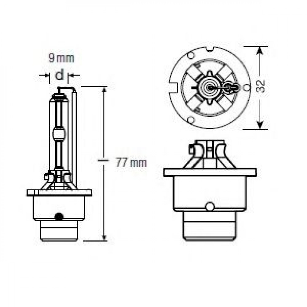 66440 OSRAM ЛАМПА D4S  XENARC ORIGINAL