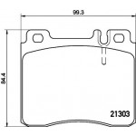 2130304 TEXTAR Гальмівні колодки до дисків 