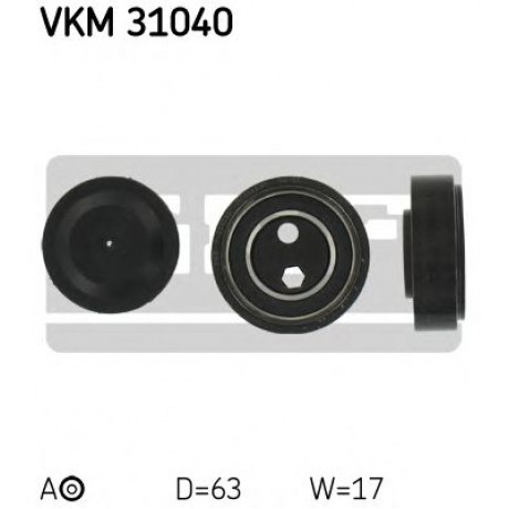 VKM 31040 SKF Ролик модуля натягувача ременя
