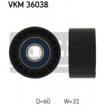 VKM 36038 SKF Ролик модуля натягувача ременя 