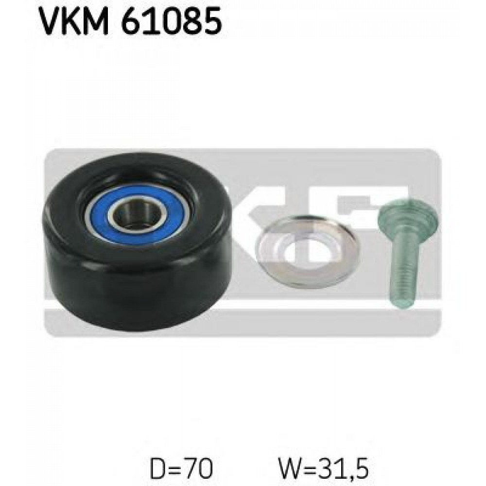 VKM 61085 SKF Обводний ролик