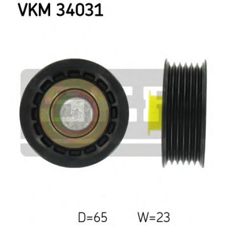 VKM 34031 SKF Ролик модуля натягувача ременя