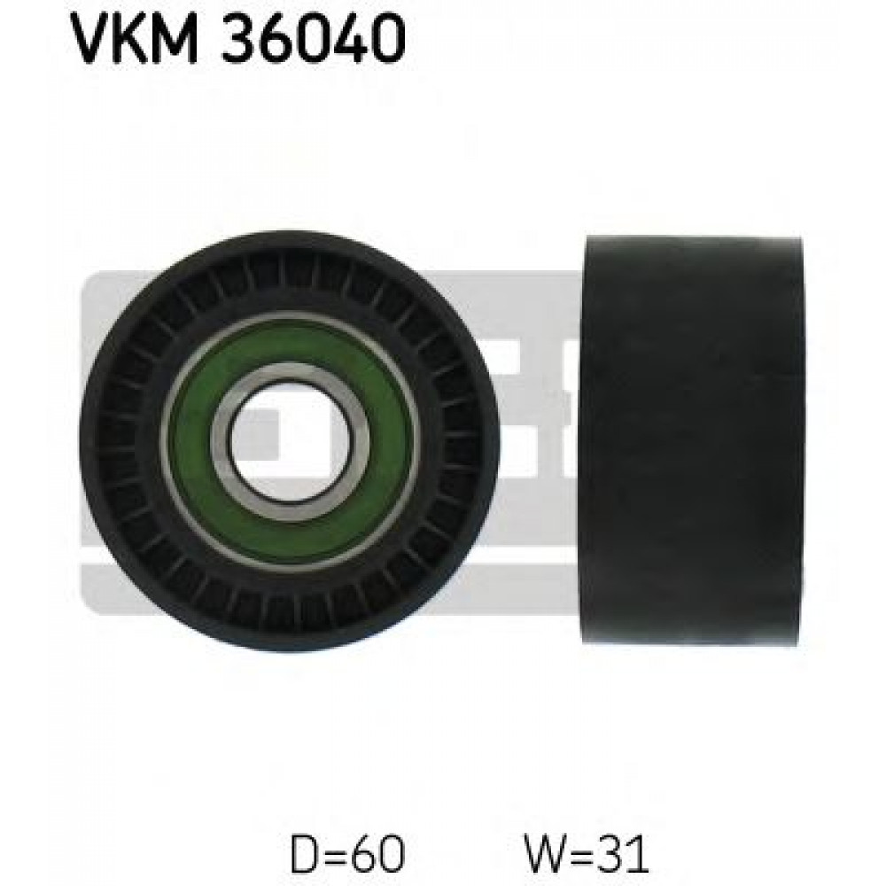 VKM 36040 SKF Ролик модуля натягувача ременя
