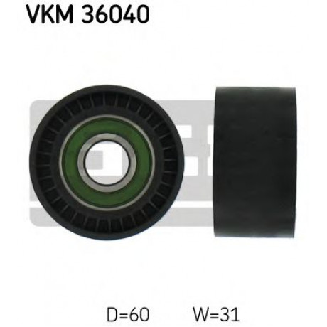 VKM 36040 SKF Ролик модуля натягувача ременя