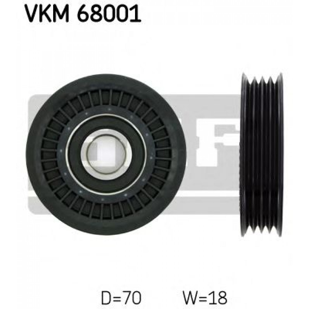 VKM 68001 SKF Ролик модуля натягувача ременя