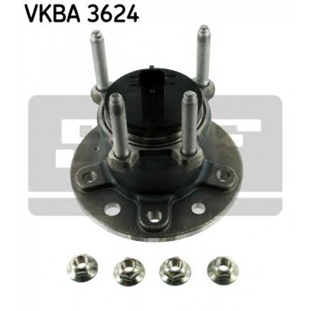 VKBA 3624 SKF Ступиця колеса в зборі