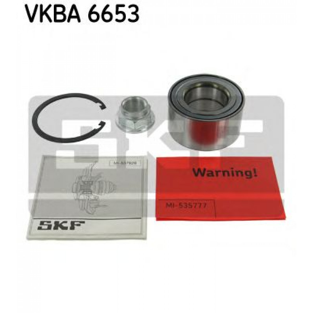 VKBA 6653 SKF Підшипник кульковий d>30