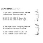 334661 Record Амортизатор GAS передній правий ЦІНА за 1 шт.УПАК.по 2 шт.(334660+334661) 