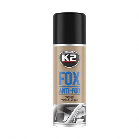 K2 FOX 150ml SPRAY Засіб від запотівання вікон (аерозоль) х12