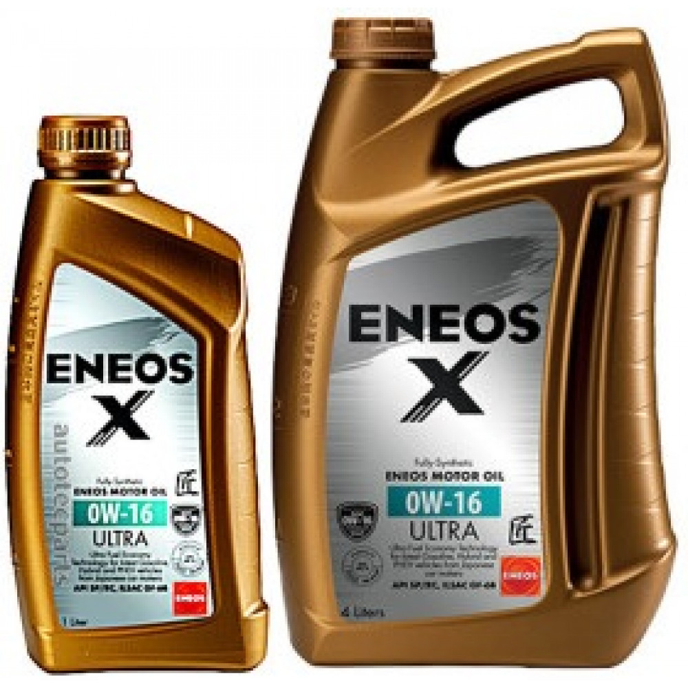 ENEOS X 0W-16 ULTRA (4L) + ENEOS X 0W-16 ULTRA (1L) Акція!!!