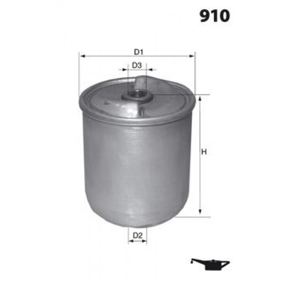 EHC8502 Фільтр оливи