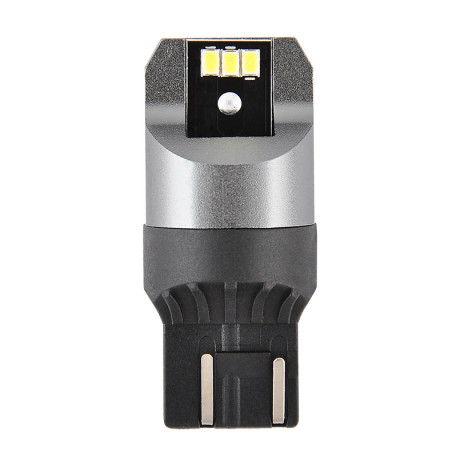 BREVIA Лампа світлодіодна Brevia Power W21/5W 330Lm 6x3020SMD 12/24V CANbus, 2шт. (20/200)