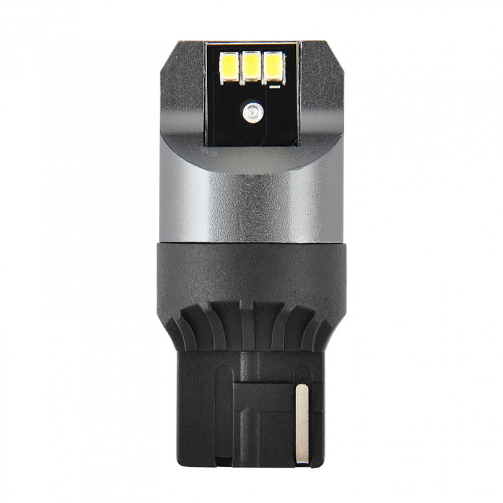 BREVIA Лампа світлодіодна Brevia Power W21W 330Lm 6x3020SMD 12/24V CANbus, 2шт. (20/200)