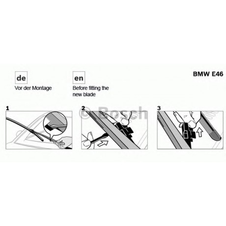 3397118904 BOSCH ЩІТКА СКЛООЧИСНИКА AEROTWIN RETRO 550/475 AR728S