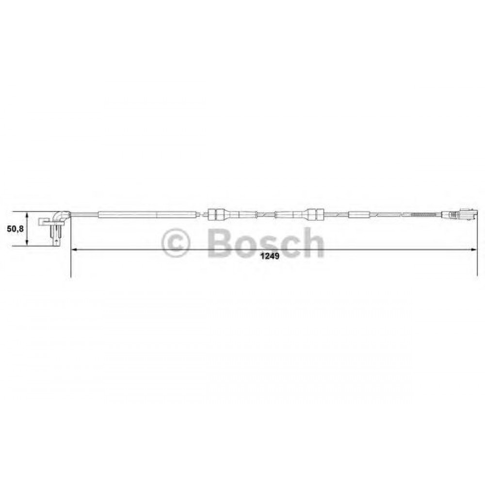 0265007666 BOSCH ДАТЧИК ABS