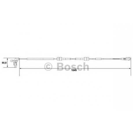 0265007666 BOSCH ДАТЧИК ABS